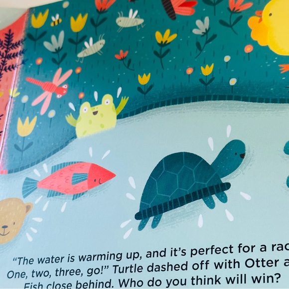 NEW See-Through Stories Springtime Splash Baby Board Book - Picture 6 of 7